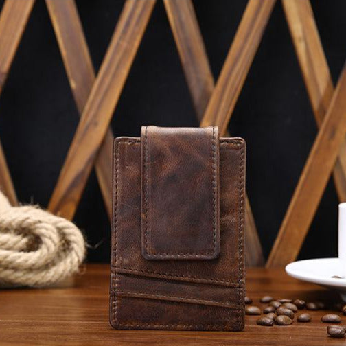 Cowhide leather money clip, personalized leather money clip, personalized  cowhide leather money clip, credit card wallet