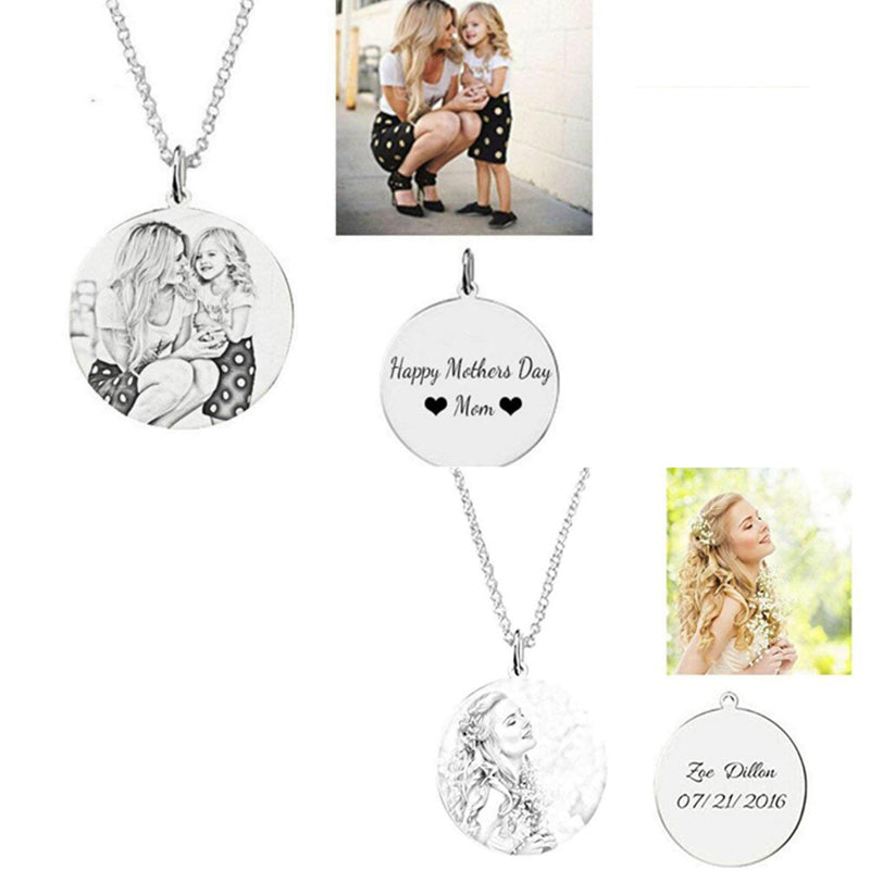 Bold Monogram Necklace-Personalized Monogrammed Necklace-Personalized Bridesmaid Gifts-Wedding Gift