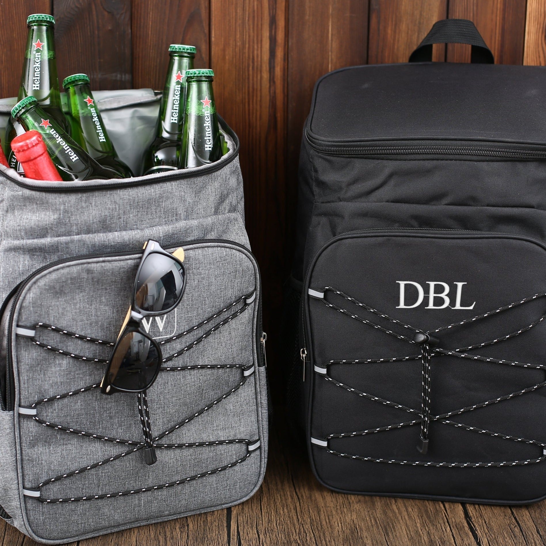 Personalized Groomsmen Gift Cooler Backpack, Insulated Cooler Bag