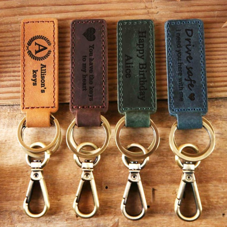 Monogram key chains! If someone got me this I would love them forever.