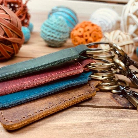 Buy Handmade Leather Keychains & Key Holders
